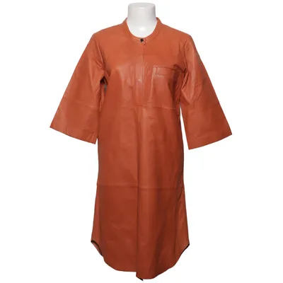 Lederkleid (Orange) von Onstage Leder