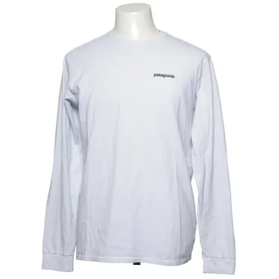Långärmad t-shirt (Blå) från Patagonia Återvunnen bomull, Återvunnen polyester