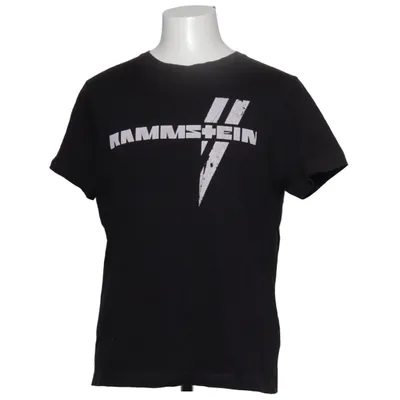 T-shirt (Sort, Hvid) fra Rammstein Bomuld