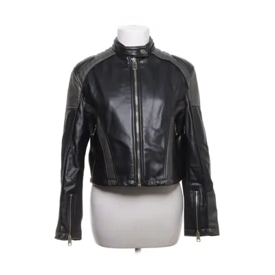 Jakke (Sort, Grøn) fra Zara Polyester