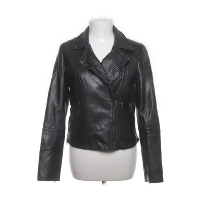 Biker jacket (Black) from Muubaa Leather, Cotton