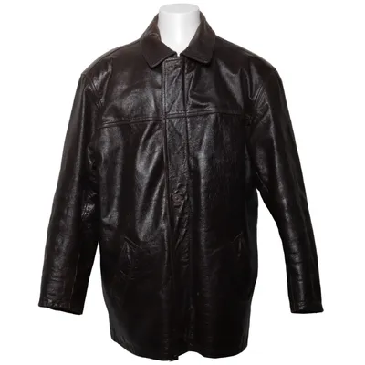 Leather jacket (Brown) from Saki Leather