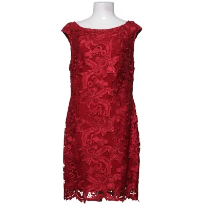 Cocktailkjole (Rød) fra Lauren Ralph Lauren Elastan, Polyester