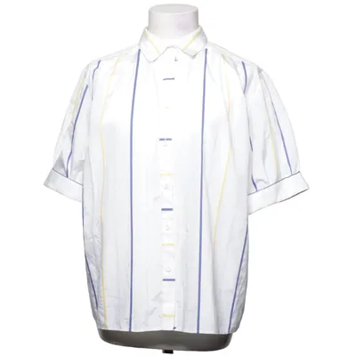 Kortärmad skjorta (Vit, Blå, Gul) från Modul Service Bomull, Polyester