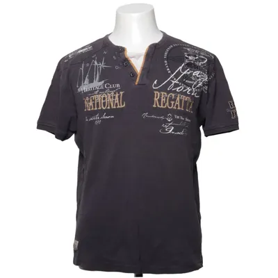 Henley shirt (Gray) from Violento