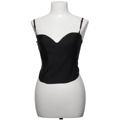 Corset (Black) from H&M Elastane, Polyamide, Polyester