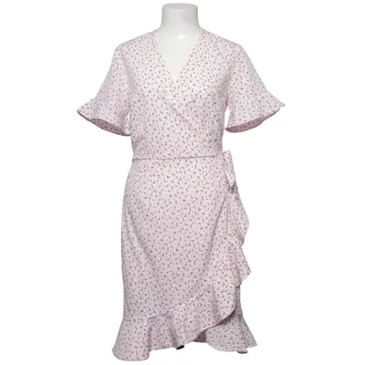 Wrap dress (Pink, Multicolored) from ADPT Polyester