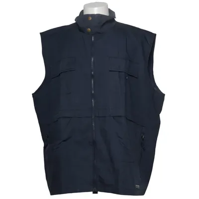 Gilet d'extérieur (Bleu) de VanVaan Coton, Polyester