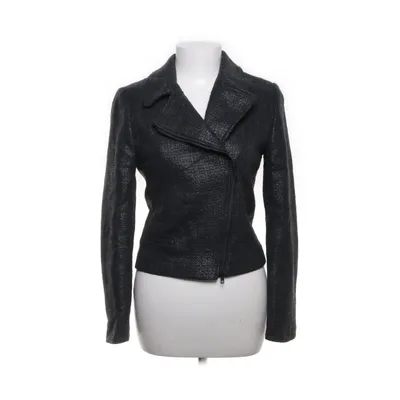 Bikerjack (Zwart) van Hallhuber Katoen, Polyester, Viscose