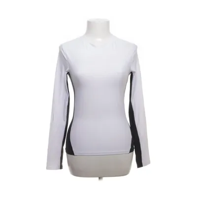Langarmshirt (Weiß, Schwarz)