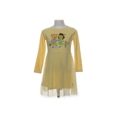 Klänning (Gul) från Bamse by Lindex Bomull, Elastan, Polyester