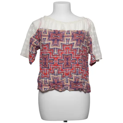 Top (White, Red, Blue, Multicolored) from Valerie Stevens Cotton, Polyamide, Viscose