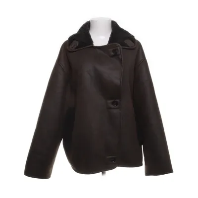 Shearling jacket (Brown) from Zara Polyester