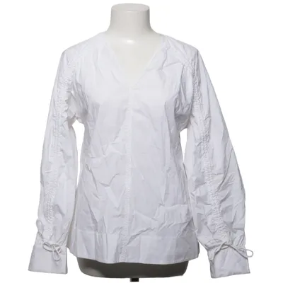 Blouse (White) from COS Cotton, Elastane