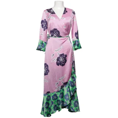 Wrap dress (Pink, Green, Blue, Multicolored) from Liquorish Polyester