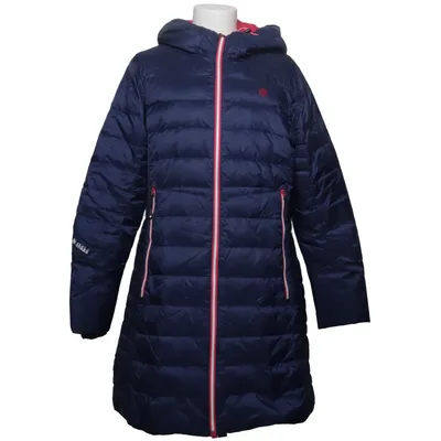 Dunfrakke (Blå) fra Áhkká Outdoor Dun, Fjer, Polyamid, Polyester