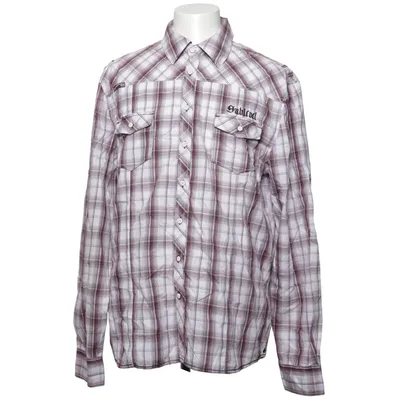 Flannel shirt (Red, White) from 98-86 Cotton