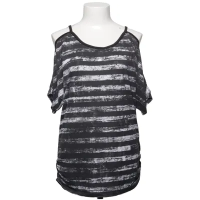 Top (Schwarz, Weiß) von Rock Engineered Design Polyester, Viskose