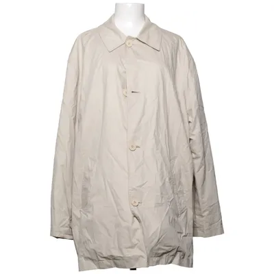 Manteau (Beige) de Victor Acétate, Coton, Nylon