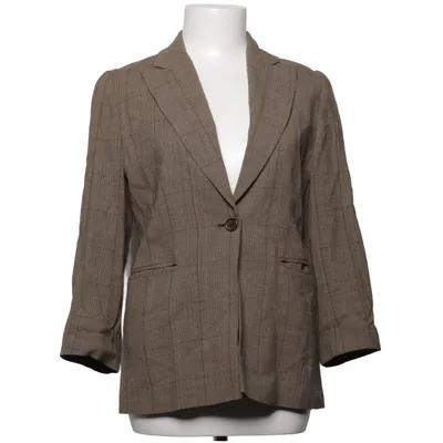 Blazer (Bruin) van Jaeger Elastaan, Viscose, Wol