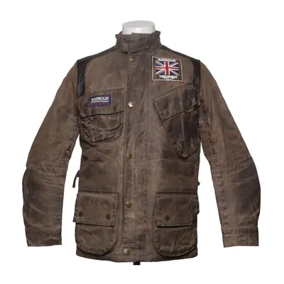 Safarijacka (Brun) från Barbour Bomull, Polyamid, Polyester, Ull