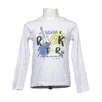 T-shirt à manches longues (Blanc, Multicolore) de Infinity Kids Coton