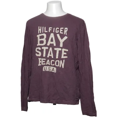 Långärmad t-shirt (Lila) från Tommy Hilfiger Bomull