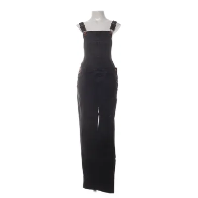 Hängselbyxor (Svart) från Denim Co Bomull, Elastan, Polyester