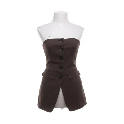 Tubtopp (Brun) från Malina Polyester, Tencel, Ull