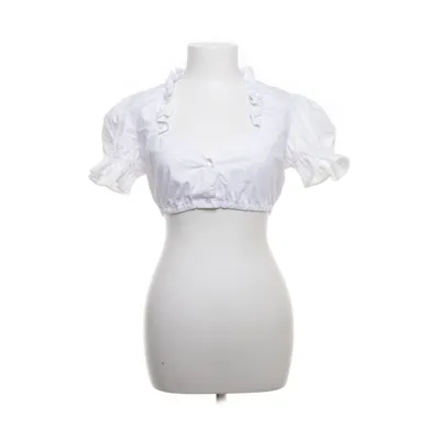 Dirndlblus (Vit) från Esmara Bomull, Polyester