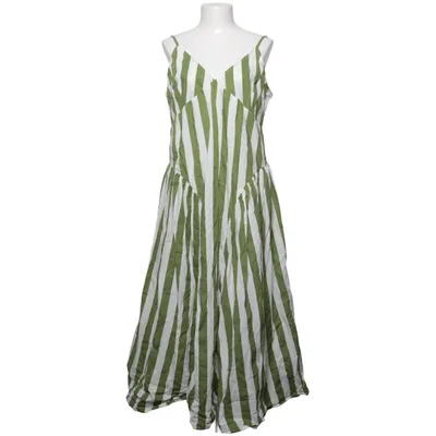 Robe longue (Vert, Blanc) de Primark Coton