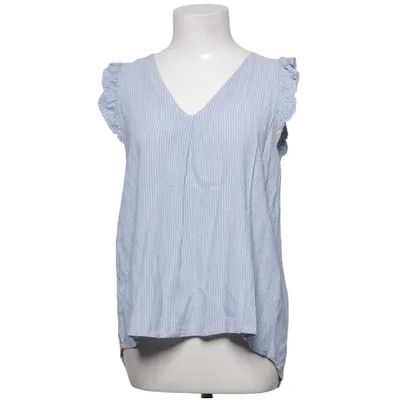 Top (Blå, Hvid) fra Marta Metallfiber, Viscose