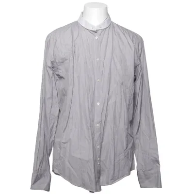 Shirt (Grijs, Wit) van Zara Man Katoen