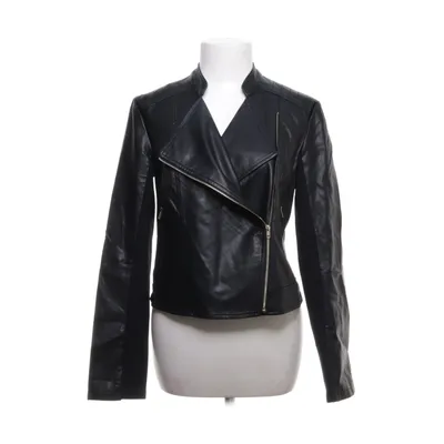 Bikerjacka (Svart) från Ark & Co Bomull, Polyester