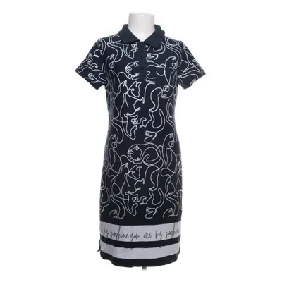 Jurk (Blauw, Wit) van Bonprix Collection Katoen