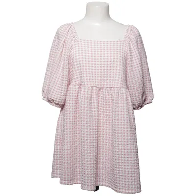 Klänning (Rosa, Vit) från Limited Collection Elastan, Polyester