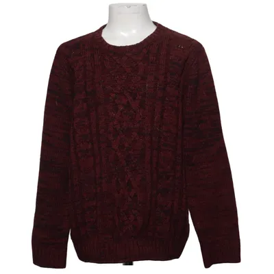 Sweater (Red, Black) from Authentic Style Acrylic, Wool