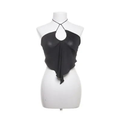 Halternecktopp (Svart) från NLY One Elastan, Polyester