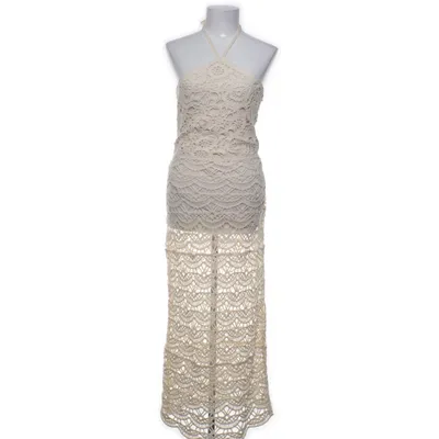 Halterneckklänning (Beige) från Zara Polyester