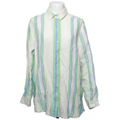 Shirt (White, Blue, Green) from Indiska Linen