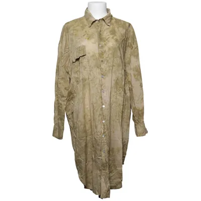 Blusenkleid (Beige, Grün) von Rabens Saloner Baumwolle