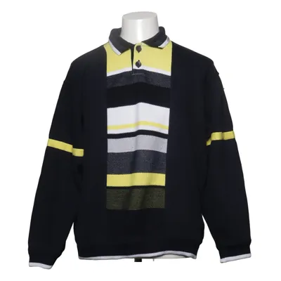 Pull-over (Bleu, Jaune, Blanc) de Carlo Colucci Acrylique, Coton, Polyester