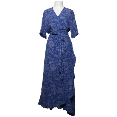 Wickelkleid (Blau) von Happy Holly Viskose
