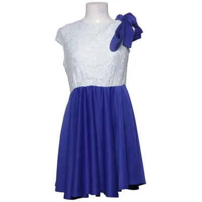 Robe (Bleu, Blanc) de Ecowish Élasthane, Polyester