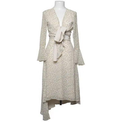 Omlottklänning (Vit, Gul, Grön) från Adoore Polyester