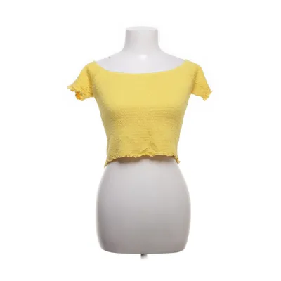 Crop top (Geel) van Hailys Viscose