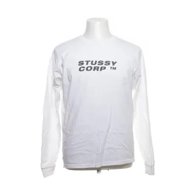 Långärmad t-shirt (Vit) från Stüssy Bomull