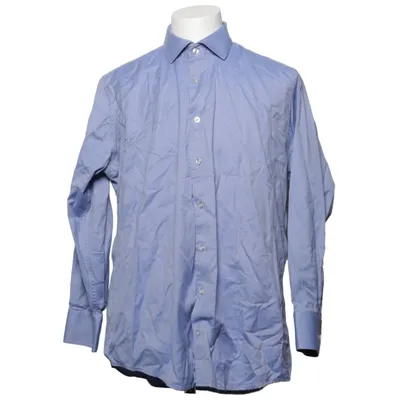 Chemise (Bleu, Blanc) de Tailor Store Coton