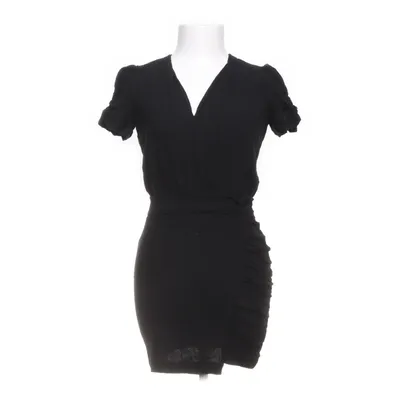 Robe (Noir) de Ba&sh Coton, Élasthane, Cuir, Viscose