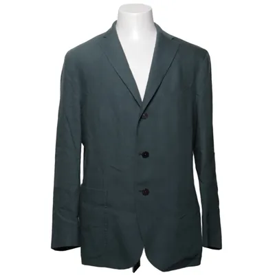 Blazer (Green) from Boglioli Cotton, Cupro, Linen, Wool